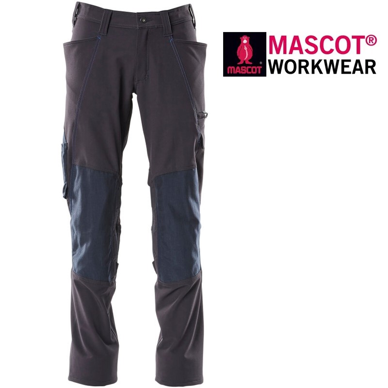 PANTALONE MASCOT ACCELERATE TOT. STRETCH CON PORTA GINOCCHIERA RINFORZATO CORDURA